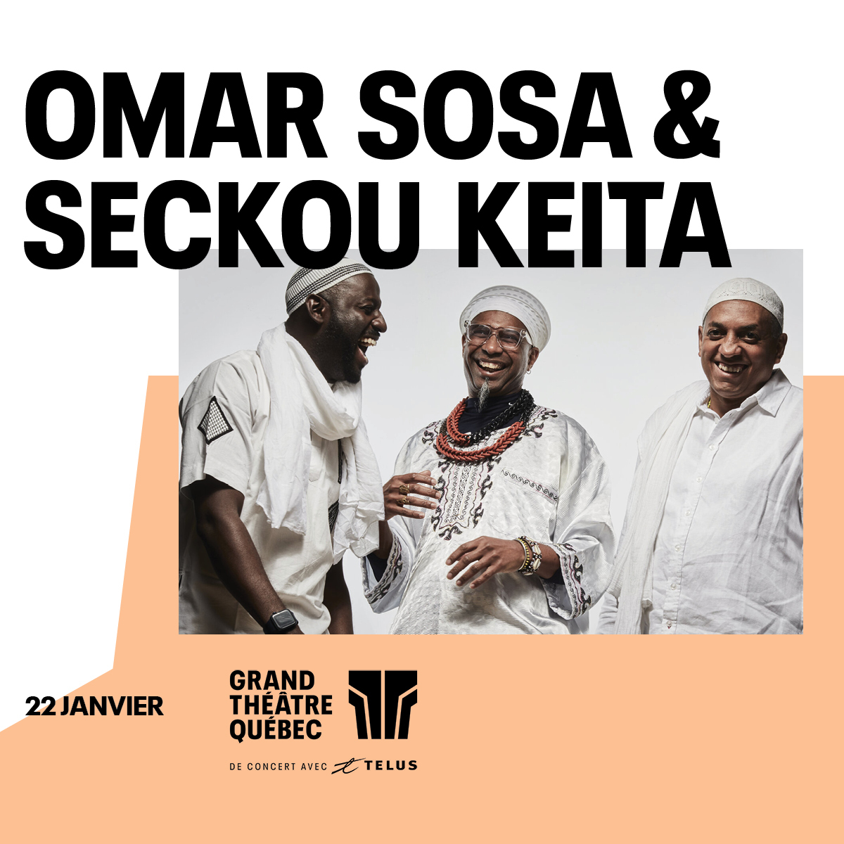 Grand Théâtre - Omar Sosa & Seckou Keita